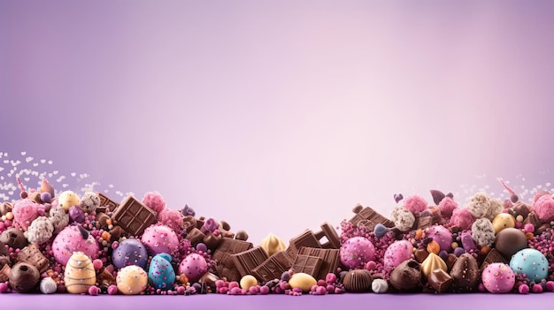 Easter chocolate delight banner