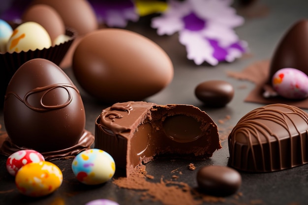 Easter chocolate egg The chocolate egg entered the traditions of the Holy Week festivities The chocolate egg tradition emerged in the th century being an invention of European confectioners