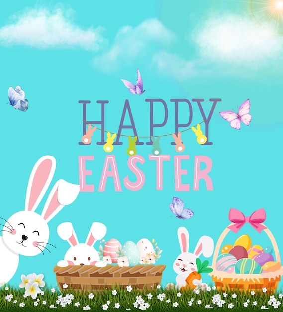 easter day 2024 easter celebration art easter bunny art