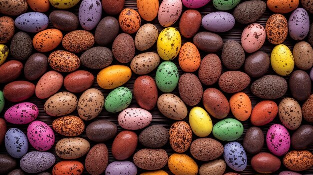 Easter Egg BackgroundQuail Eggs