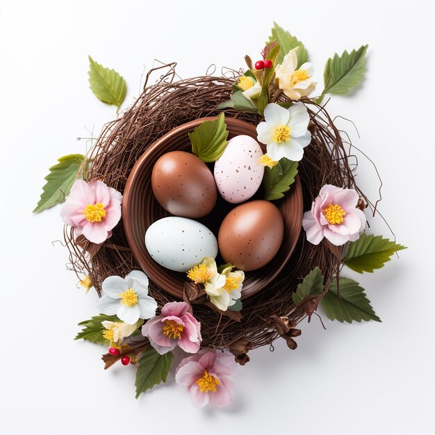 Photo easter egg basket