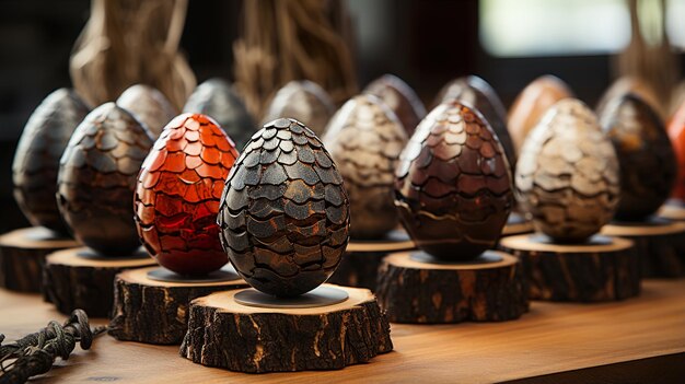 easter egg HD 8K wallpaper Stock Photographic Image