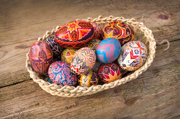 Easter eggs art