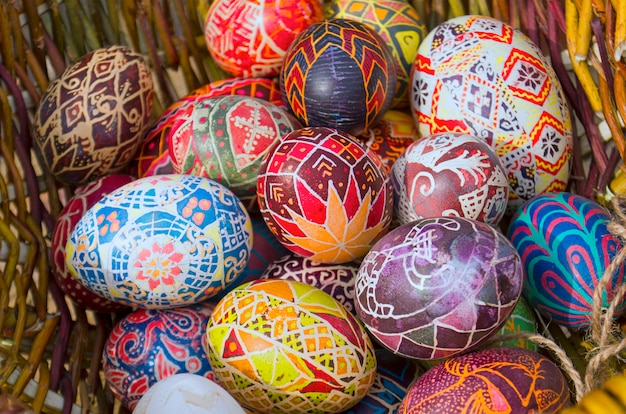 Easter eggs art