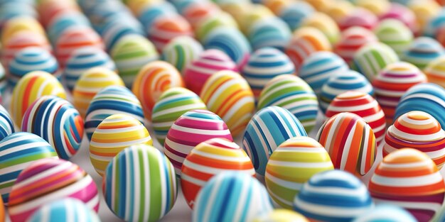 Easter eggs colorful spring background