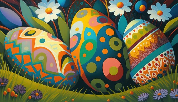 Easter eggs generative ai