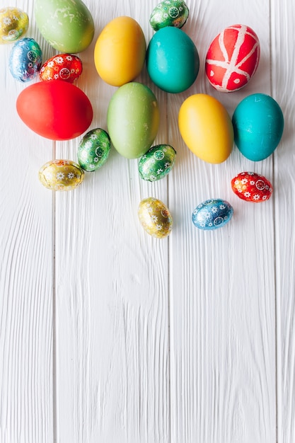 Easter eggs ornament