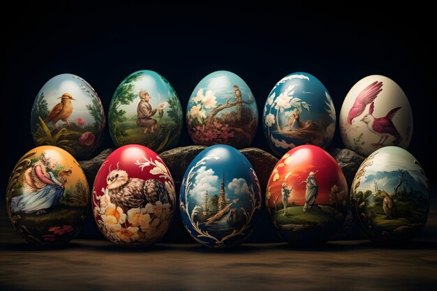 Easter eggs