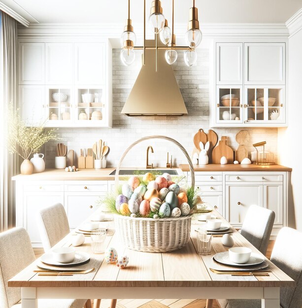 Easter elegance a modern kitchen celebration