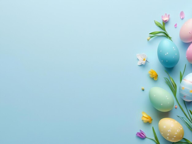 Photo easter festival colorful background design best quality hyper realistic image banner template