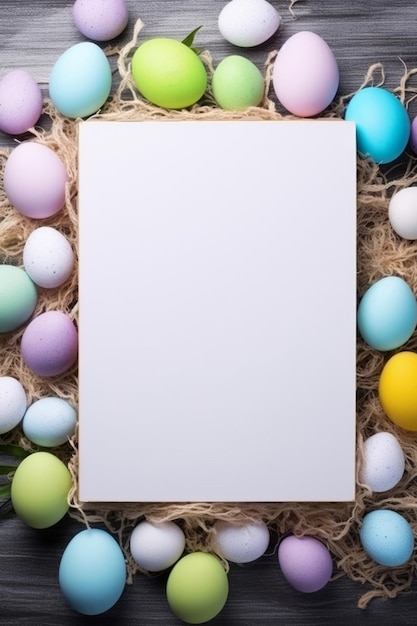 Easter festival photo album full of cute rabbits moments and colorful egg decoration ideas