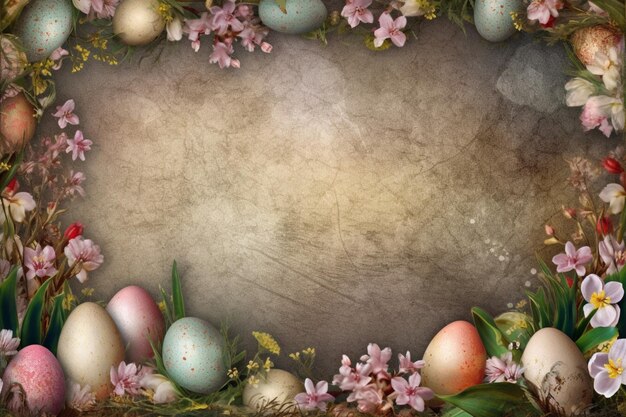 Easter frame