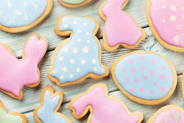 Easter gingerbread cookies