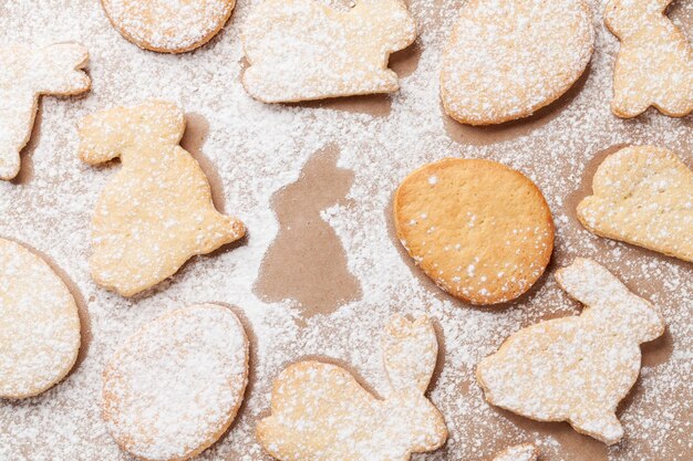 Easter gingerbread cookies