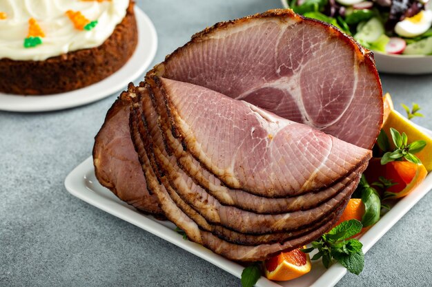 Easter ham for brunch