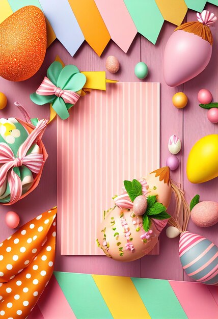 easter holiday banner accessories