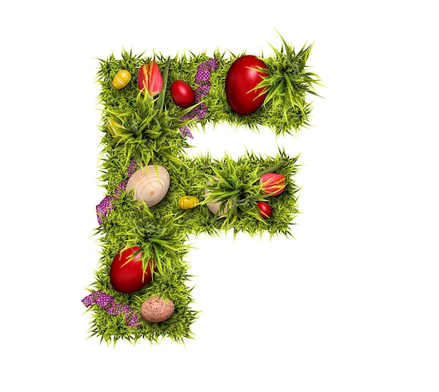 Easter holiday letter F