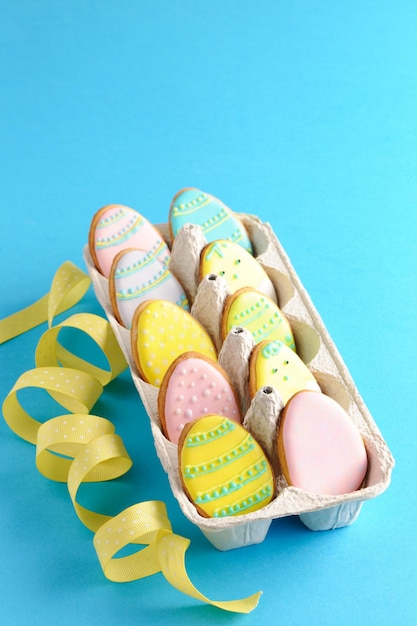 Easter homemade gingerbread cookie