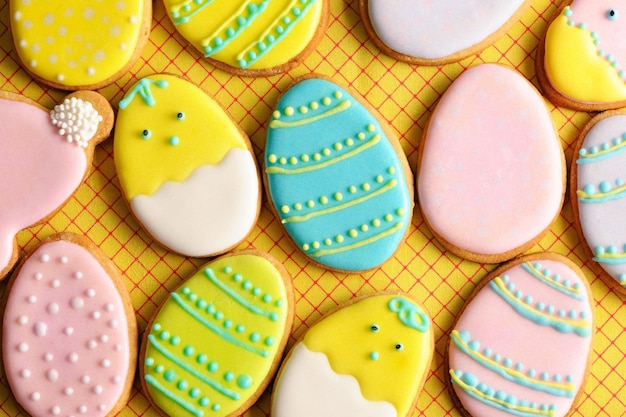 Easter homemade gingerbread cookie