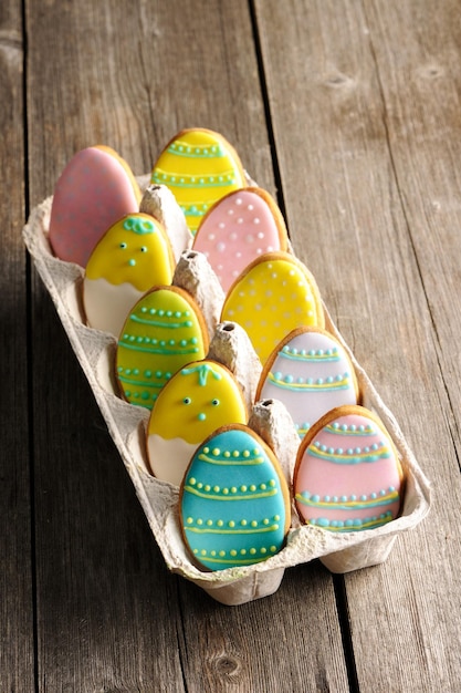 Easter homemade gingerbread cookie