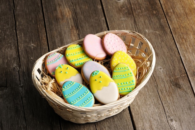 Easter homemade gingerbread cookie