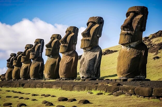 Easter Island Chile Known for its massive stone statues or moai this remote Polynesian island