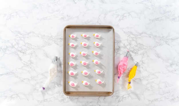 Easter Meringue Cookies