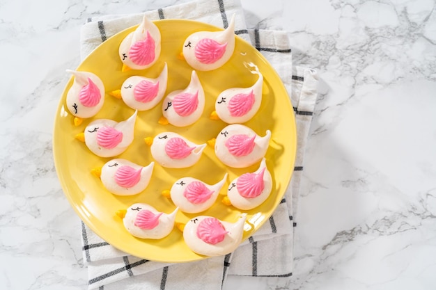 Easter Meringue Cookies