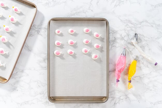 Easter Meringue Cookies