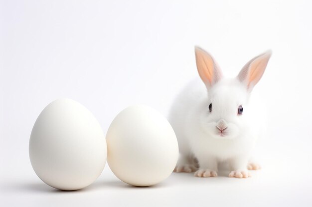 Photo easter minimalist backgrounds white background