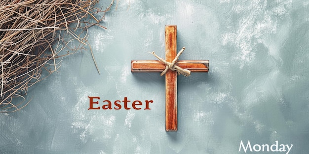 Easter monday with jesus christ celebrating faith renewal and joy in the risen Saviors love a day of Christian worship tradition and festive spirituality for family and believers alike