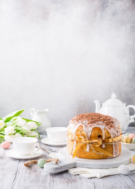 Pane dolce ortodosso di pasqua