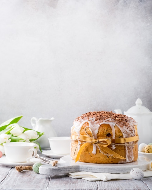 Easter orthodox sweet bread