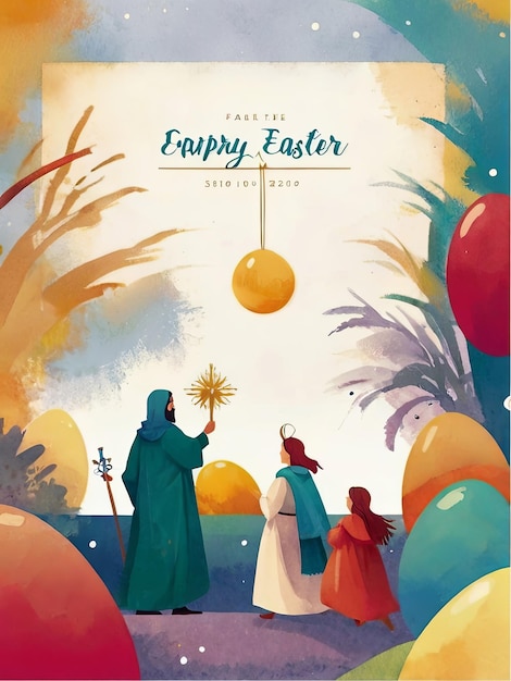 부활절 의 화려 함 - 색채 와 신앙 의 축제