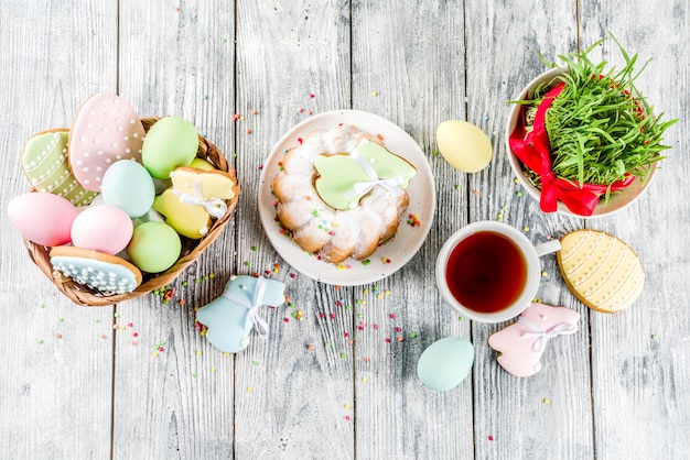 Easter table setting 