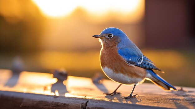 Eastern Bluebird 8K Fotografie Ultra HD