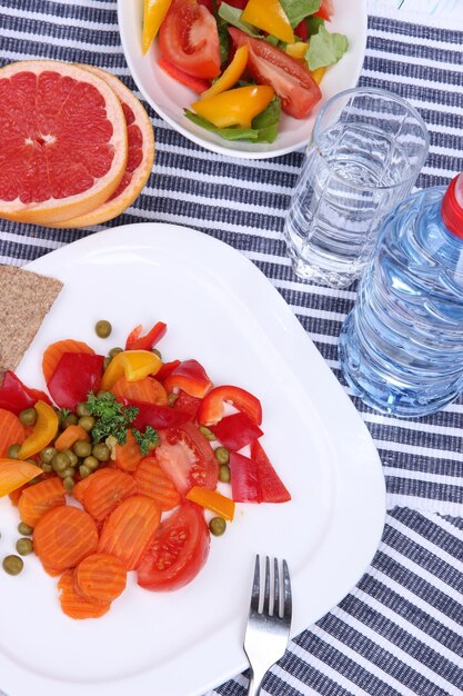 写真 形を維持するための簡単なフィットネス食品