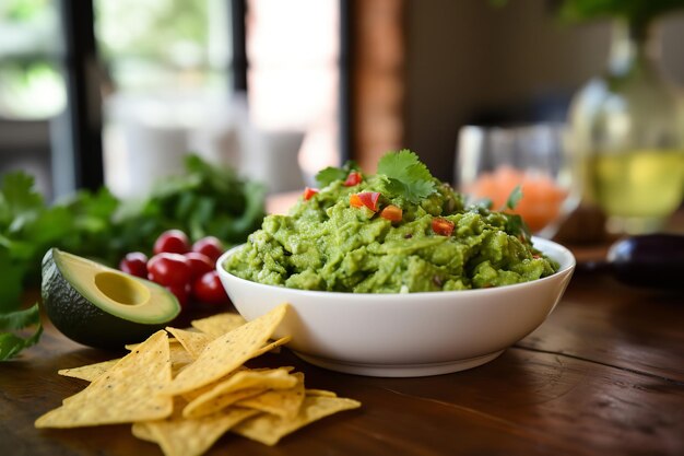 Easy Guacamole Mexican Appetizer