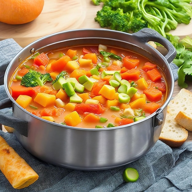 Easy vegetable soup recipe