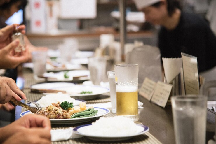 Photo 日本料理を食べる