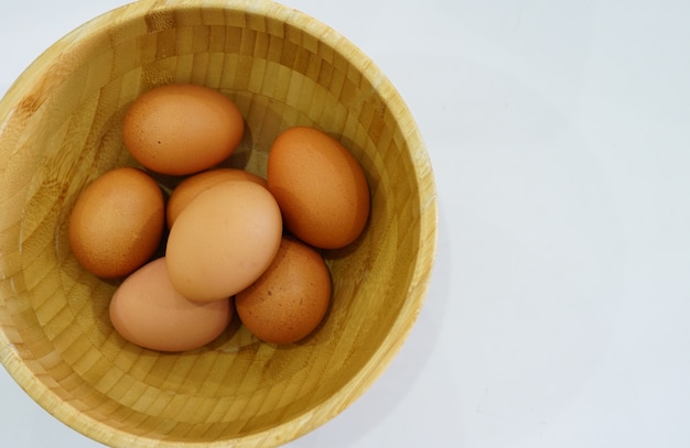 Eating eggs in the morning for good health.