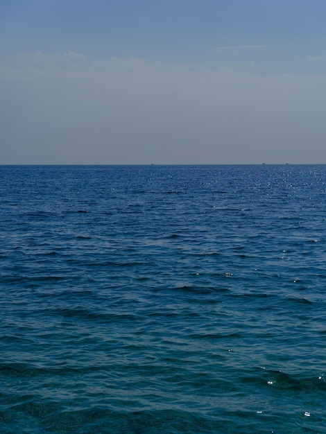 美しい海と空の背景