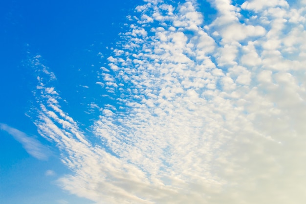 写真 美しい空と雲