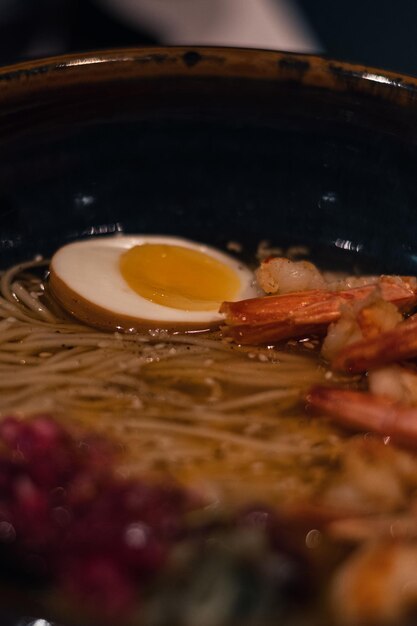 Ebi Shoyu Ramen Bowl Симфония пикантных наслаждений