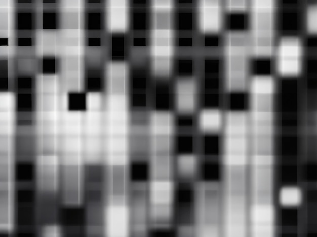 Photo ebony dreams fading pixel square modern abstract design