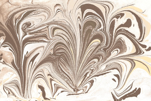 Ebru art background with floral marbling texture patterns Abstract marble floral pattern texture