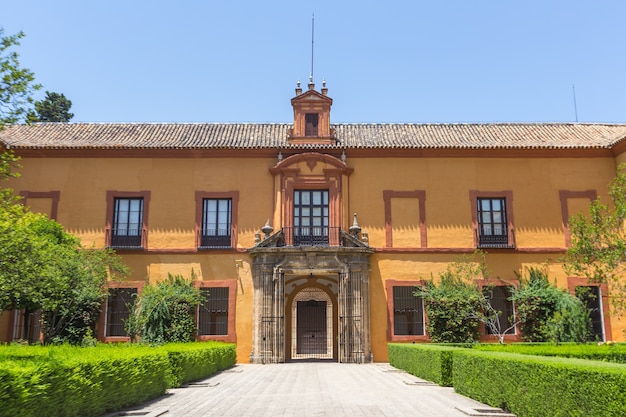 Foto echte alcazar van sevilla