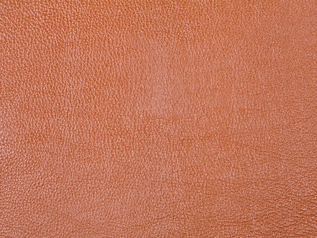 Echte oranje lederen textuur achtergrond Macro foto