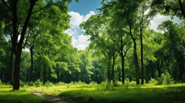 Eco environment green background