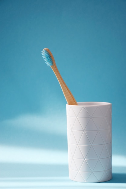 Eco friendly bamboo toothbrush